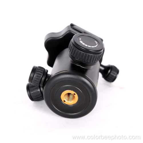 Aluminum 360 degree Swivel Camera Tripod Ball Head